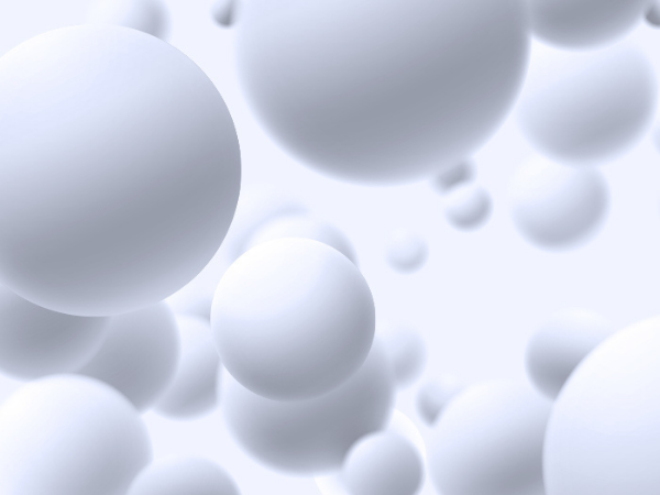 Microsphere Formulation - Close up of Spheres
