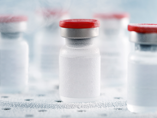 Vials containing drugs that have undergone Freeze-Drying