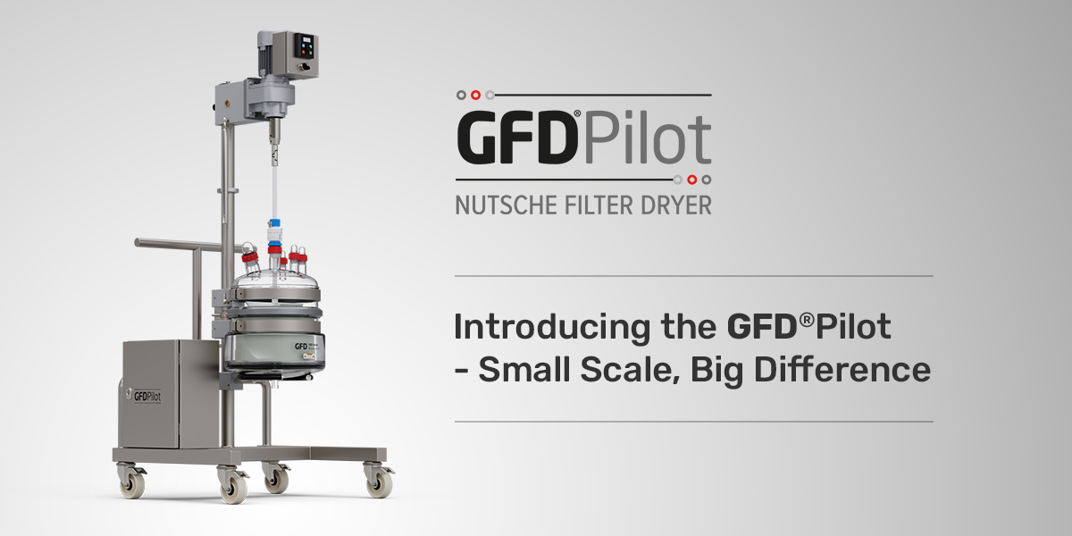 GFD Pilot Nutsche Filter Dryer Banner