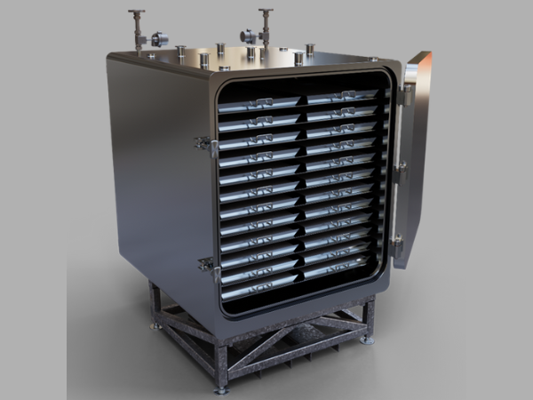 Direct Heating Trays with Vacuum Tray Dryer